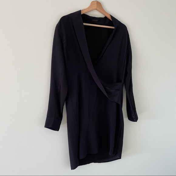 All Saints Walton Shirt Dress - Picture 2 of 9